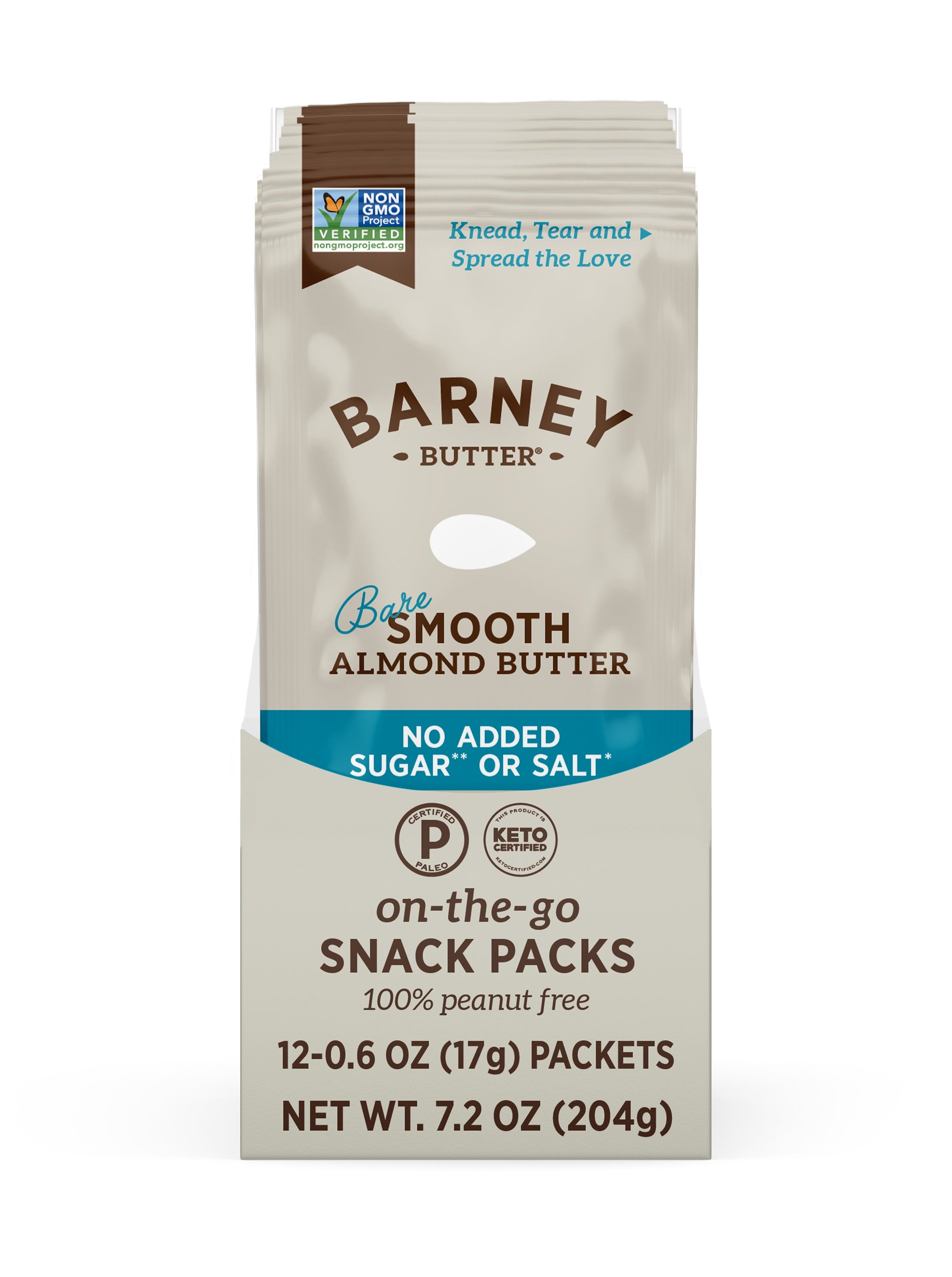 Bare Smooth Almond Butter Snack Pack Wholesale