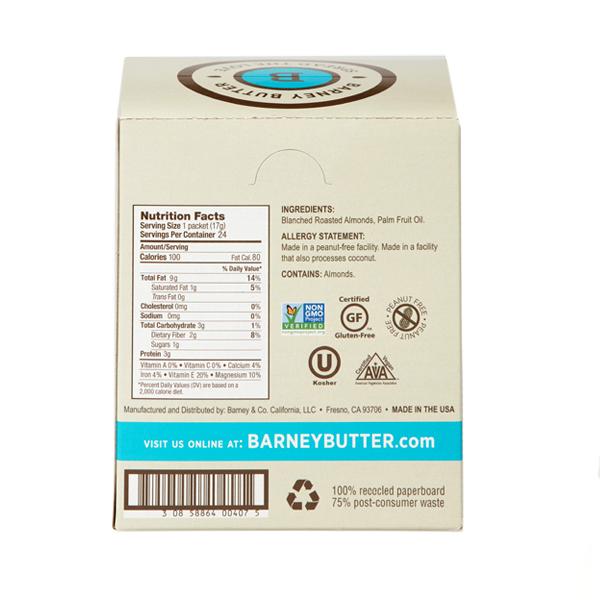 Bare Smooth Almond Butter Snack Pack Wholesale