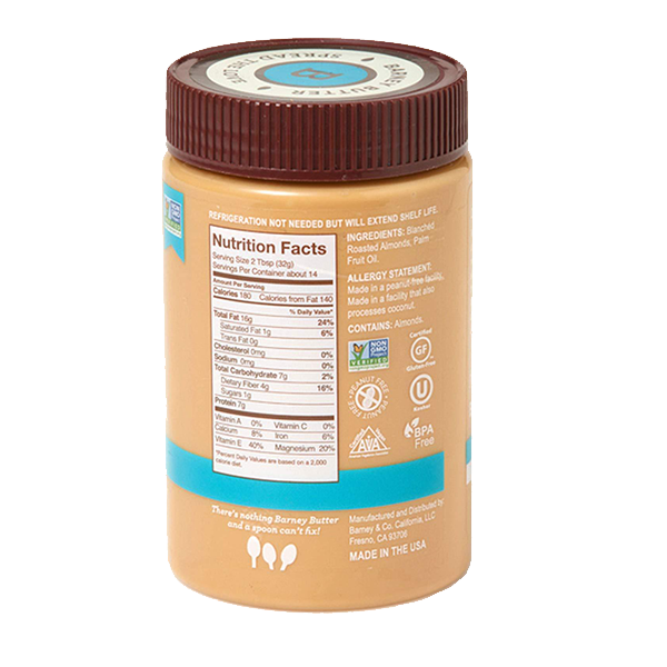 Bare Smooth Almond Butter Wholesale